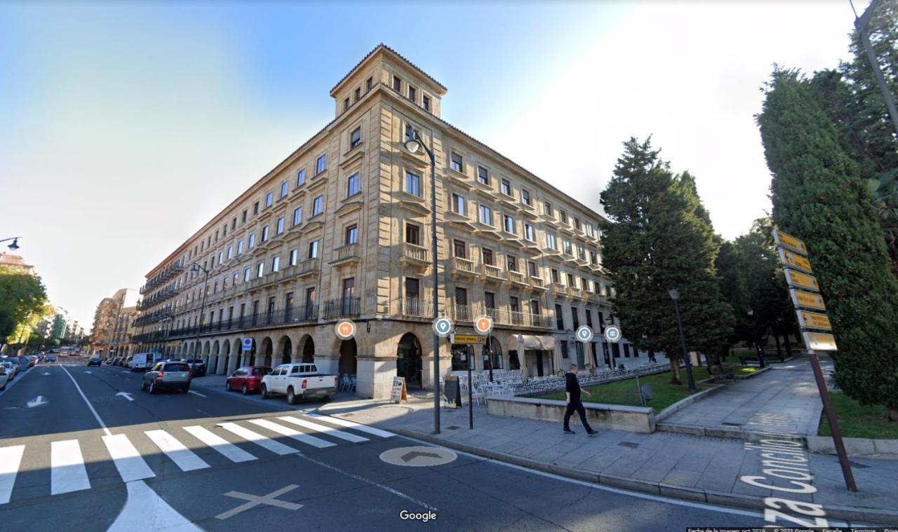 Estupendo Piso De 2 Dormitorios En La Gran Via. A/A. Wifi. Salamanca Ngoại thất bức ảnh
