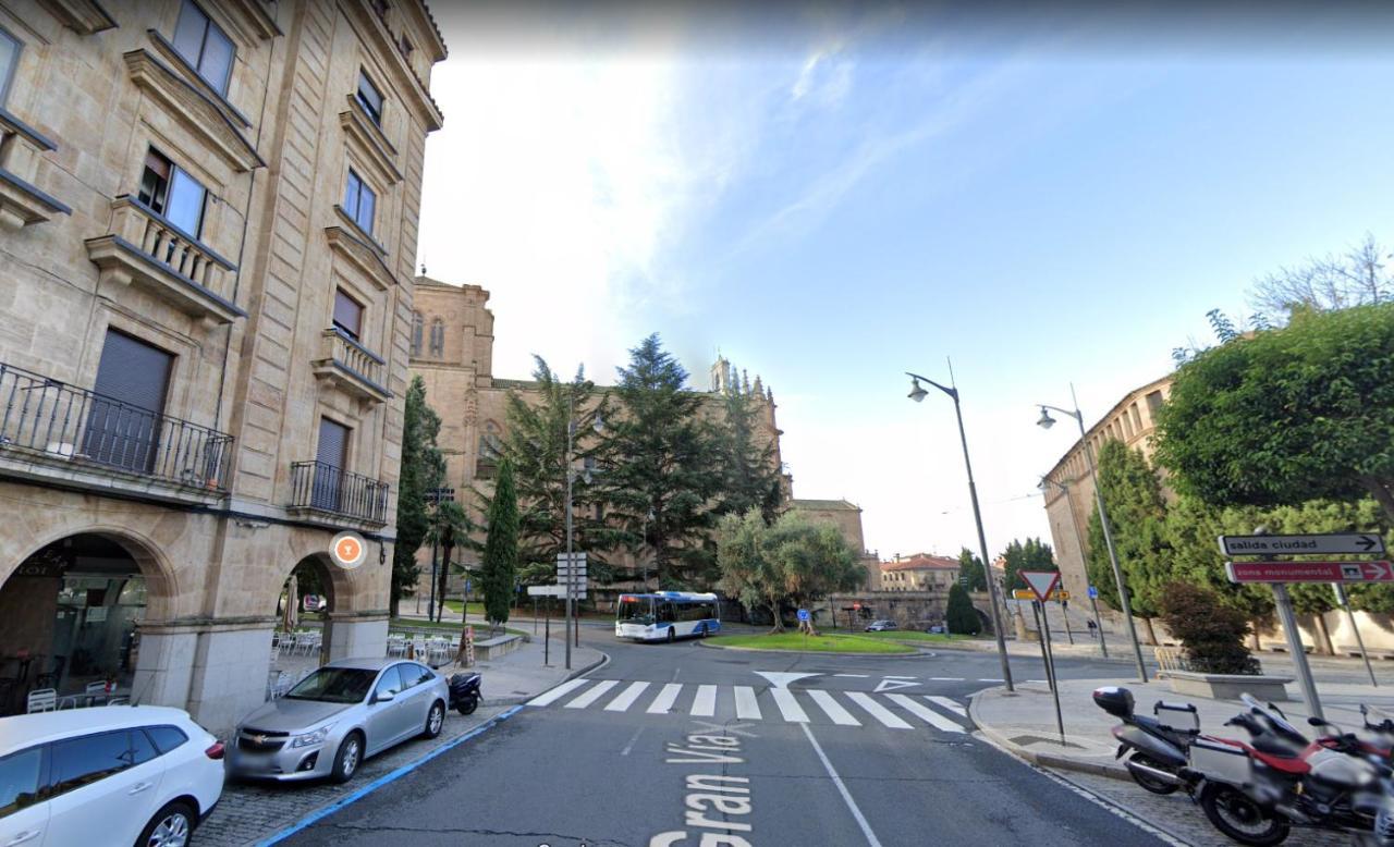 Estupendo Piso De 2 Dormitorios En La Gran Via. A/A. Wifi. Salamanca Ngoại thất bức ảnh